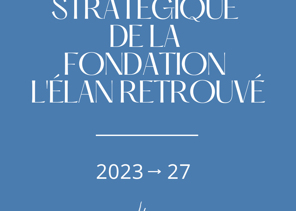 Projet stratégique 2023 2027